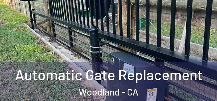 Automatic Gate Replacement Woodland - CA