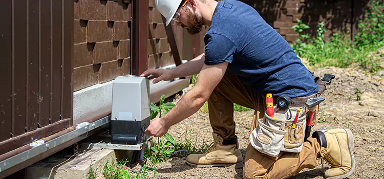 Electric Driveway Gate Installation Woodland
