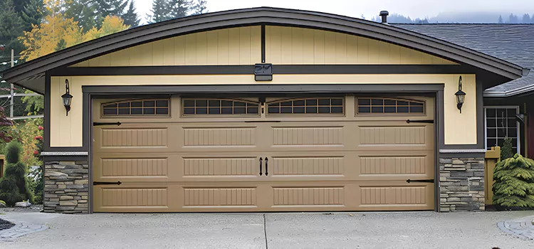 Residential Vinyl Roll Up Doors Woodland