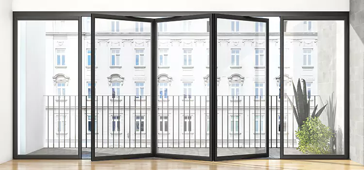 Premium Material Balcony Doors Woodland