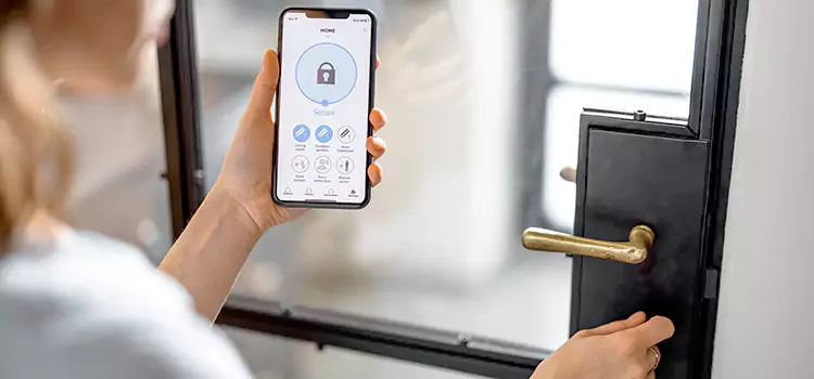 Fingerprint Door Lock Installation Woodland