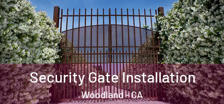 Security Gate Installation Woodland - CA
